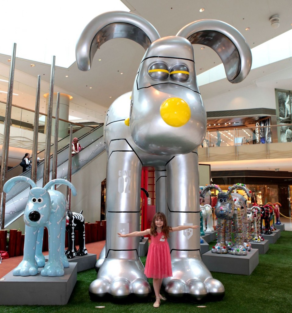 Gromit got bigger in Hong Kong for Gromit Unleashed